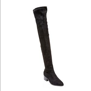 Women’s Black Steve Madden Gabriana OTK boot 10